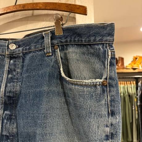 80s　Levi's 501 0115　リーバイス　40×32　デニムパンツ　USA製　ボタン裏552　BIG SIZE　(S5282)