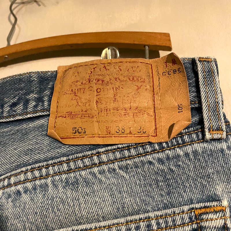 90s Levi's 501 リーバイス デニムパンツ 36×29½ USA製 ボタン裏 90s Levi's 501 リーバイス デニムパンツ 36×29½ USA製 ボタン裏