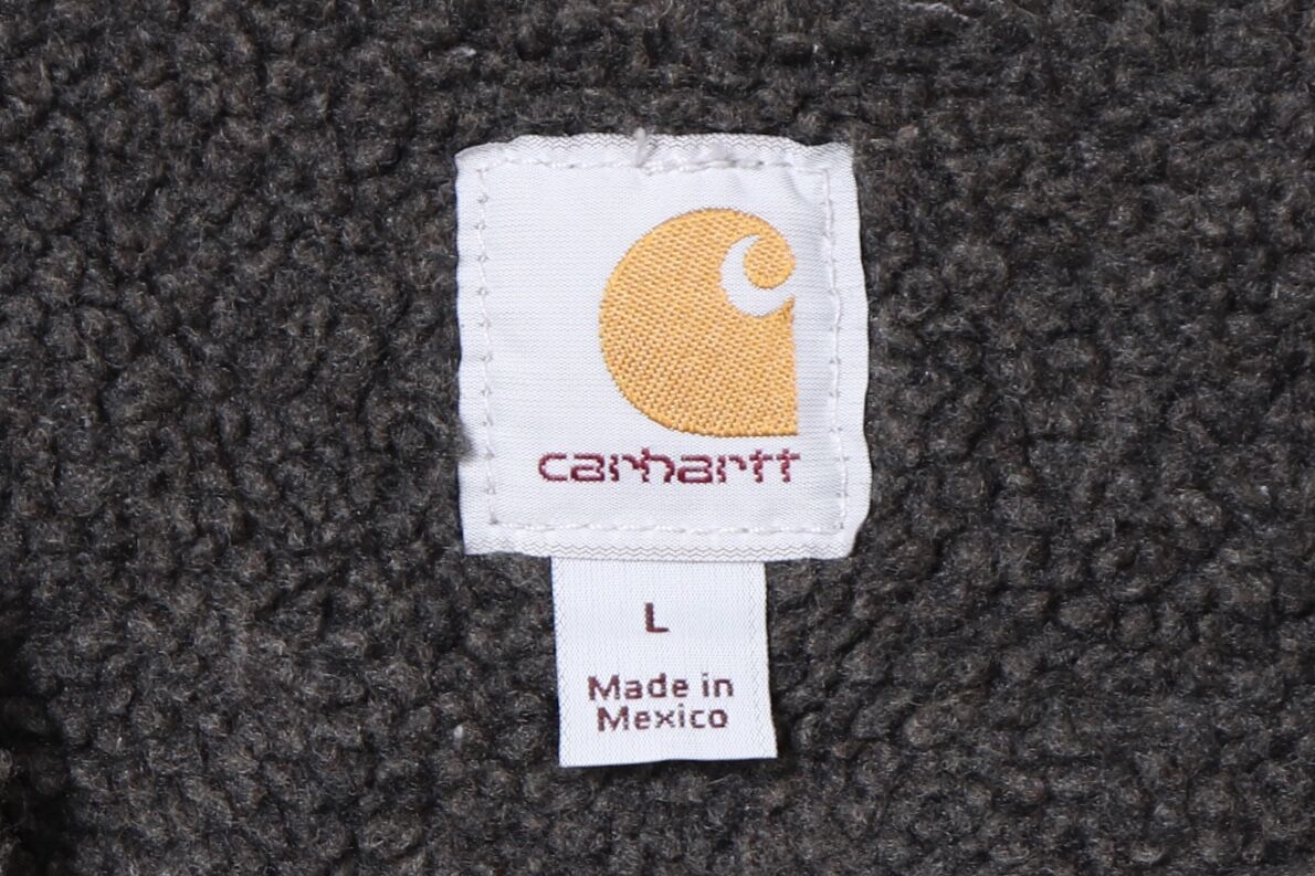 carhartt ダックベスト 黒 ボアライナー Lサイズ カーハート (Y0045