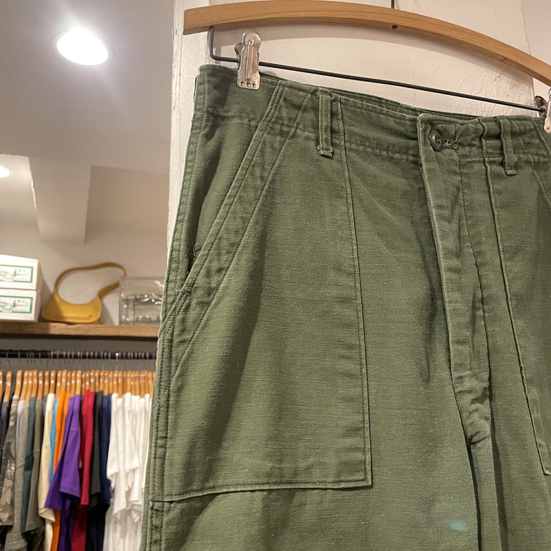 70s US ARMY ベイカーパンツ 70年代 OG107 ミリタリーパンツ 軍