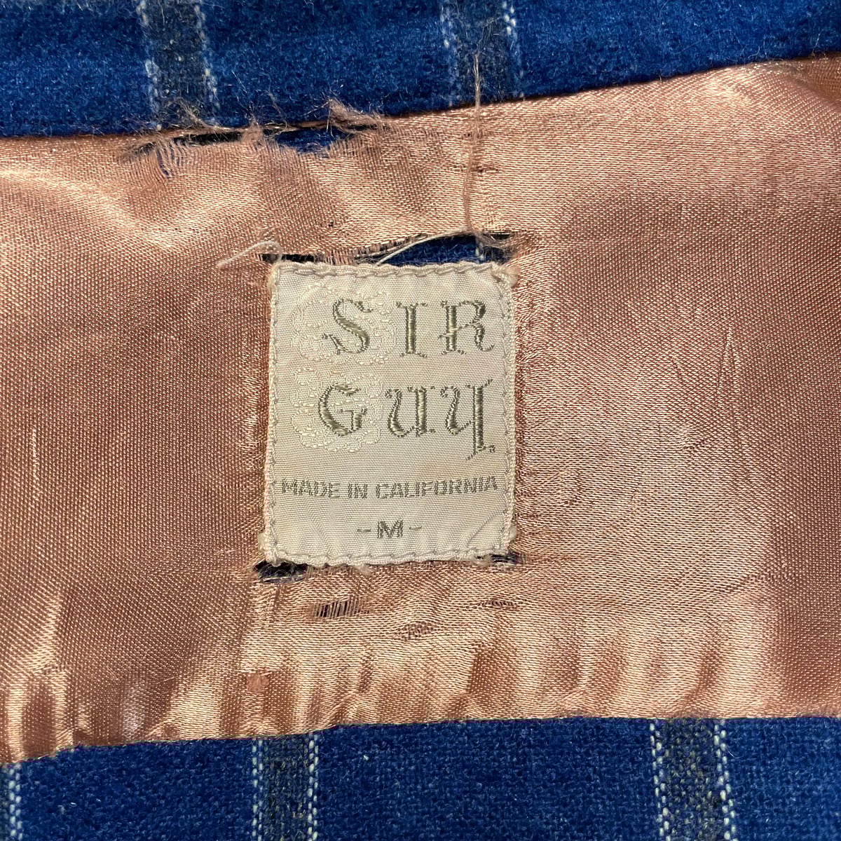 60s ウールシャツ 60s Fox Knapp Wool Shirt 60年代 ウールシャツ オープンカラー