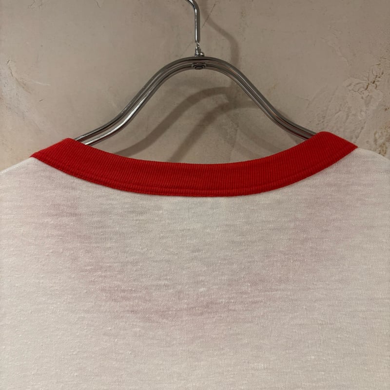 80s Hanes S/S リンガー Tシャツ Phillies Orioles USA製 S