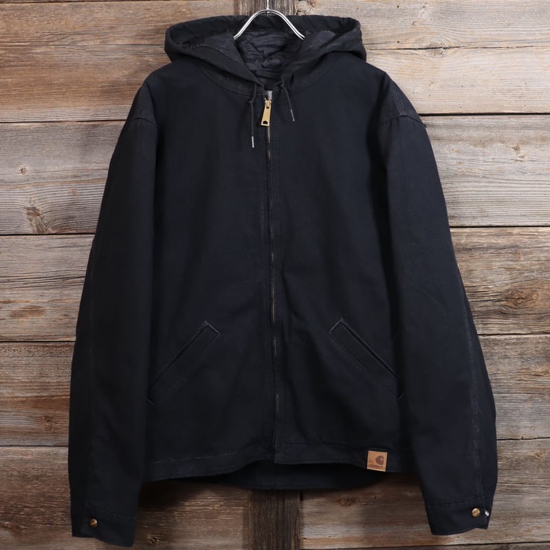 Carhartt ダックパーカー ダック地 ジャケット ブラック カーハート