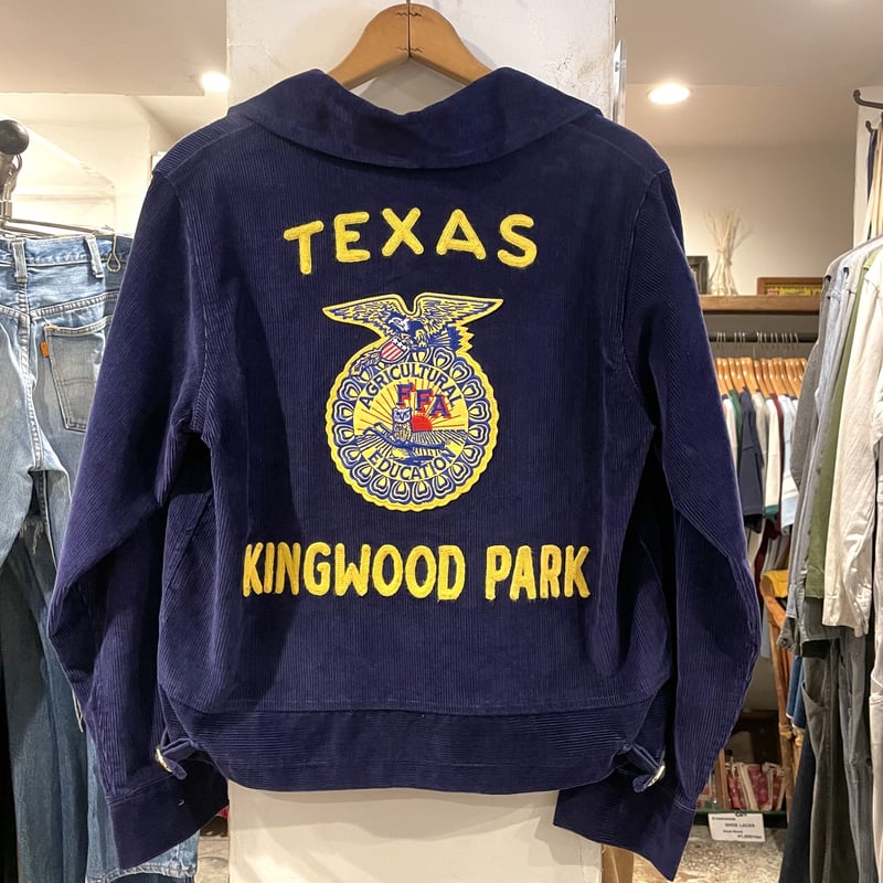 FFA JACKET TEXAS KINGWOOD PARK コーデュロイジャケット FFAジ...