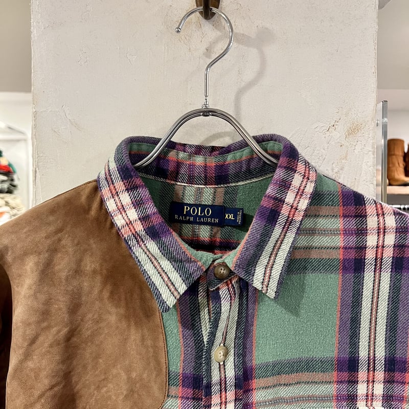 POLO RALPH LAUREN L/Sチェックネルシャツ ラルフローレン チェック柄