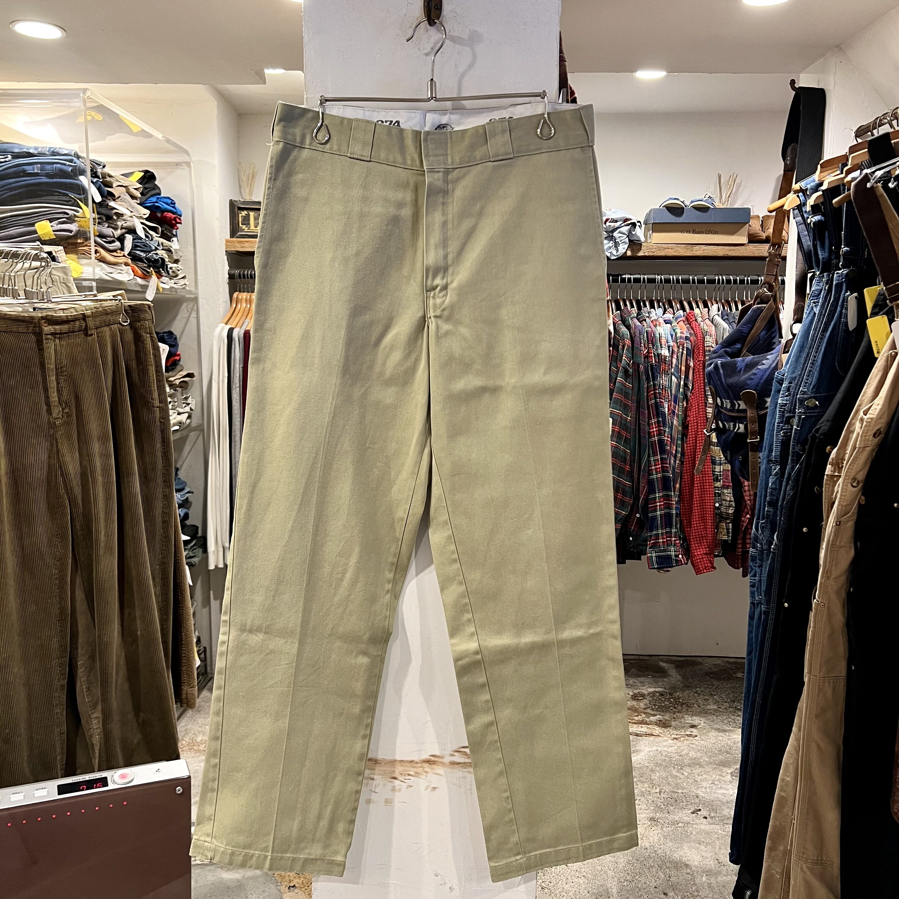 dickies877 w32 l30 ベージュ Dickies874 ワークパンツ ディッキーズ ベージュ W34×L32 (S3266) |