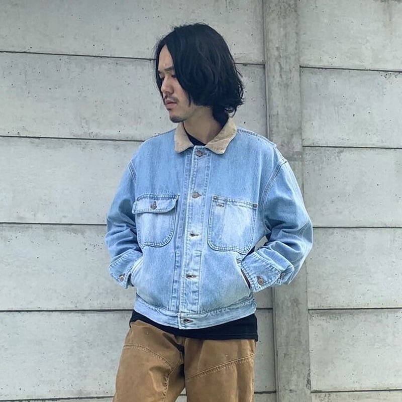 80s POLO RALPH LAUREN インディアンヘッド デニムジャケット 白 80s POLO RALPH LAUREN インディアンヘッド デニムジャケット 白