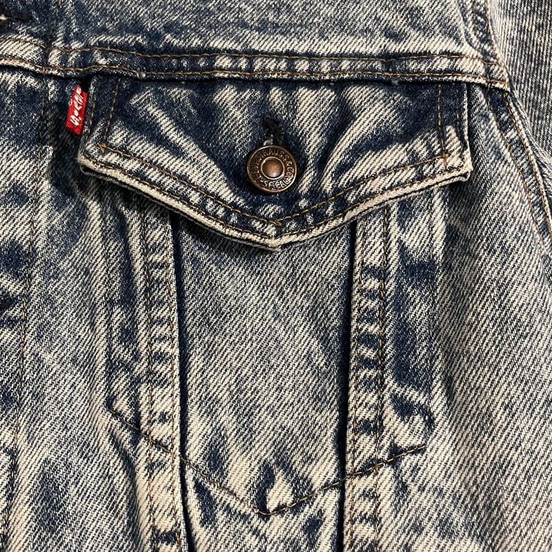 【Levi’s】70506 80s USA製 44R デニムジャケット 80s~ Levi's 70506 デニムジャケット USA製 Size 42 4ポケ リーバ