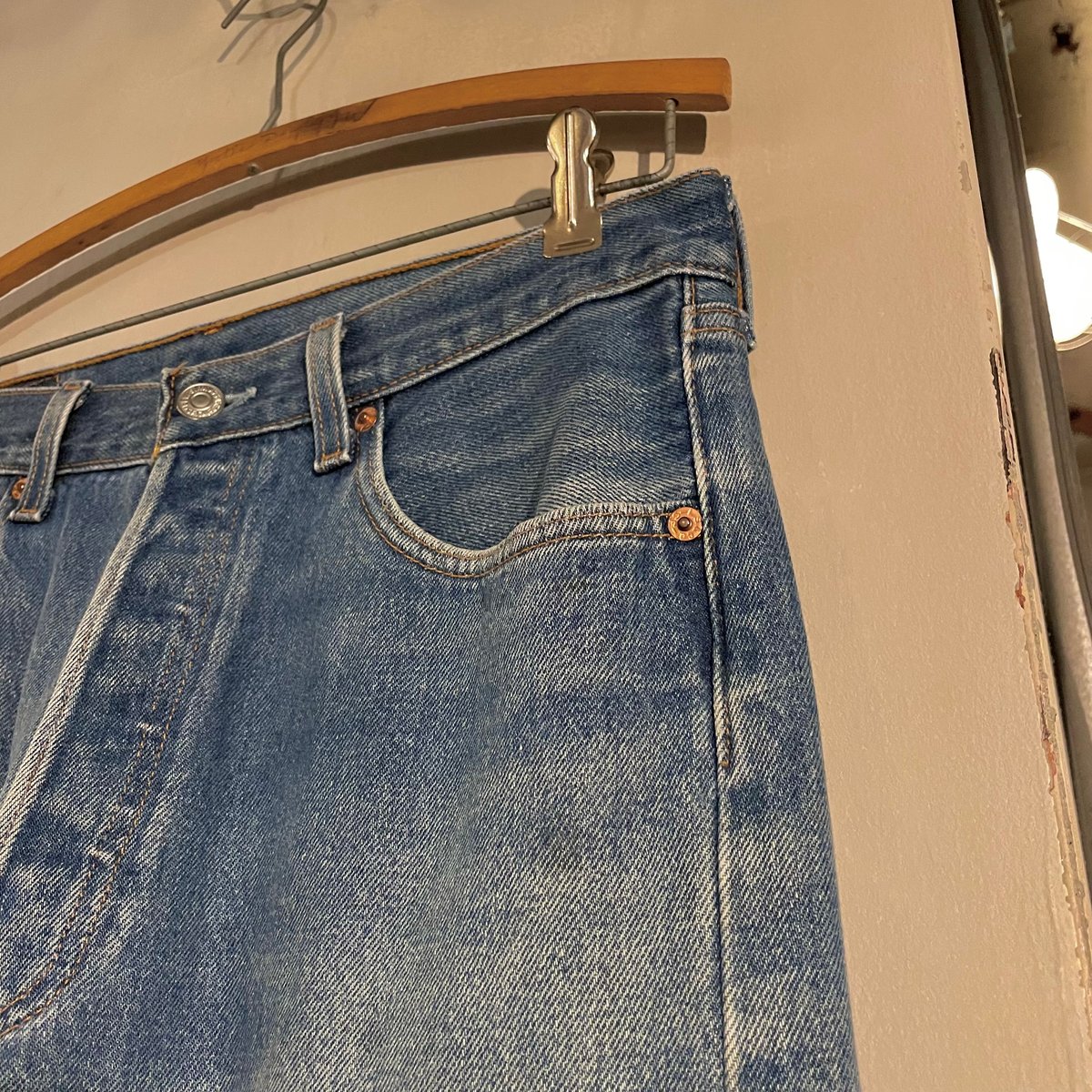 USA製 Levi's リーバイス501 デニムパンツ W33 ボタン裏653 90s Levi's 501 リーバイス デニムパンツ 31×31 USA製 ボタン裏