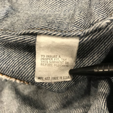 Levis 70506　デニムジャケット　80s