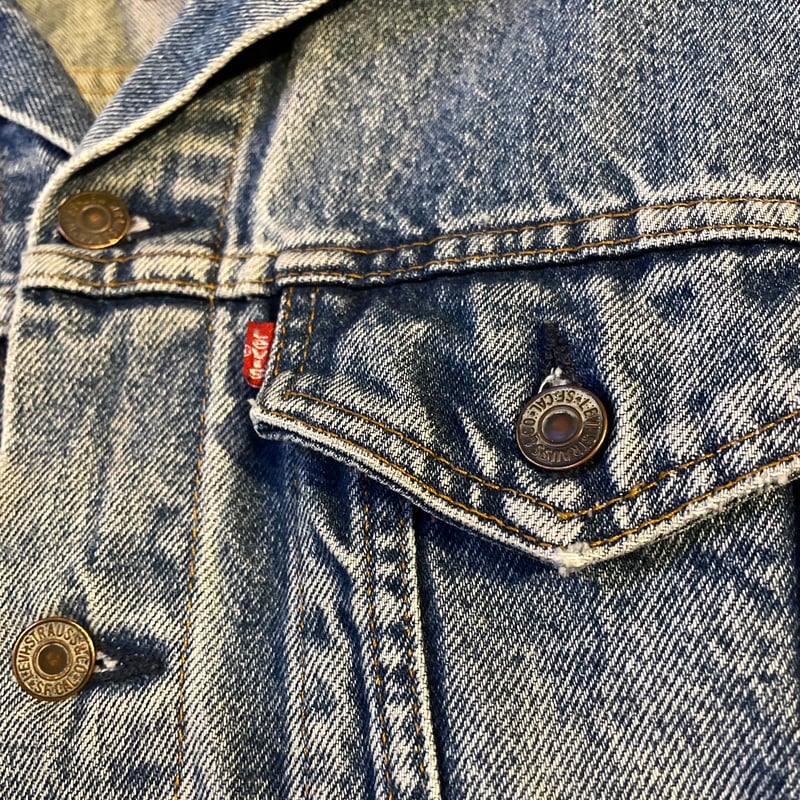 80s Levi's 70506 デニムジャケット USA製 Size 44 4ポケ 80s Levi's 70506 デニムジャケット USA製 Size 44 4ポケ