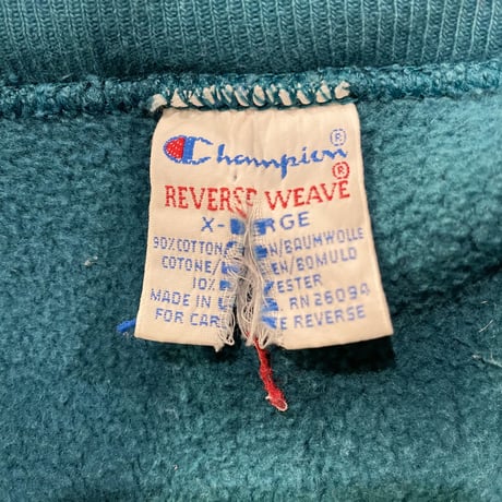 Champion reverse weave　90s　USA製　リバースウィーブ　スナップカーディガン　(S0534)
