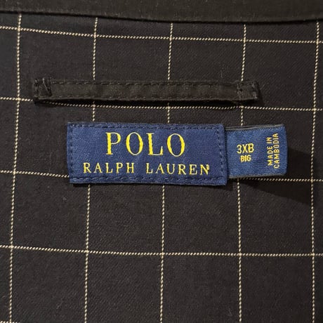 POLO RALPH LAUREN　Swing Top　Size 3XB　ラルフローレン　スウィングトップ　ブラック　BIG SIZE　(S4882)
