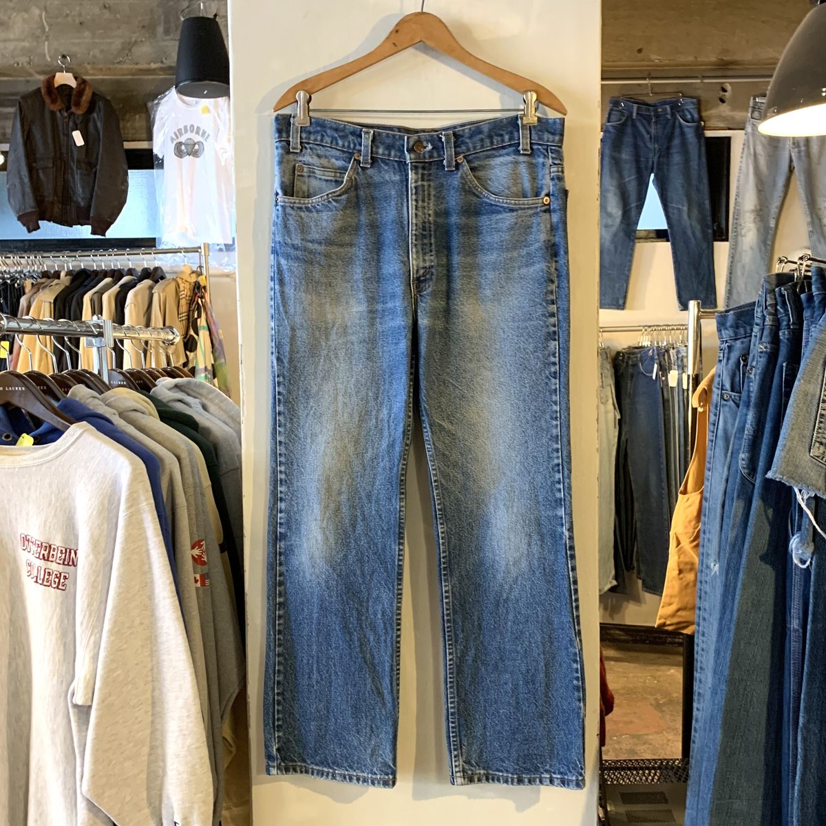 80s Levi's 517 リーバイス デニムパンツ ブーツカット オレンジタブ