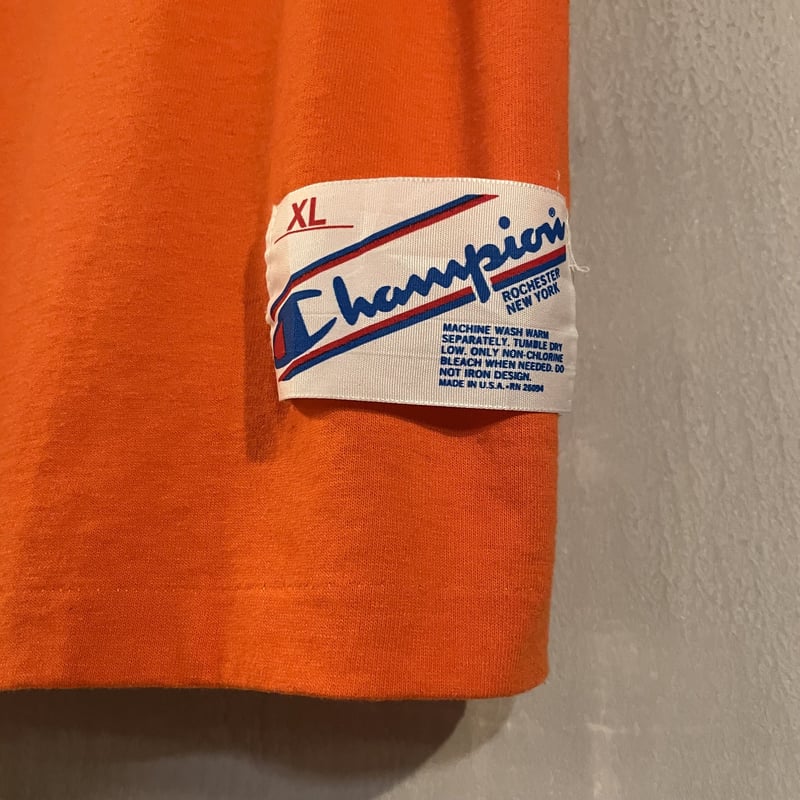 80s Champion フットボールT BRONCOS ナンバリング USA製