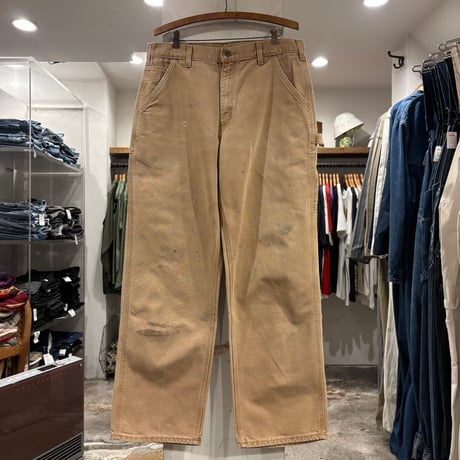 carhartt　ダック地　ペインターパンツ　カーハート　ブラウン　雰囲気系　34×31 ½　(S5441)