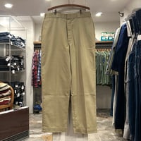 80s　Dickies 874　ワークパンツ　ディッキーズ　ベージュ　チビタグ　37×32　USA製　(S5031)