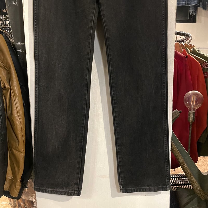 80s Wrangler 13MWZWK ブラックデニムパンツ 32×34 USA製 80s Wrangler 13MWZWK ブラックデニムパンツ 32×34 USA製