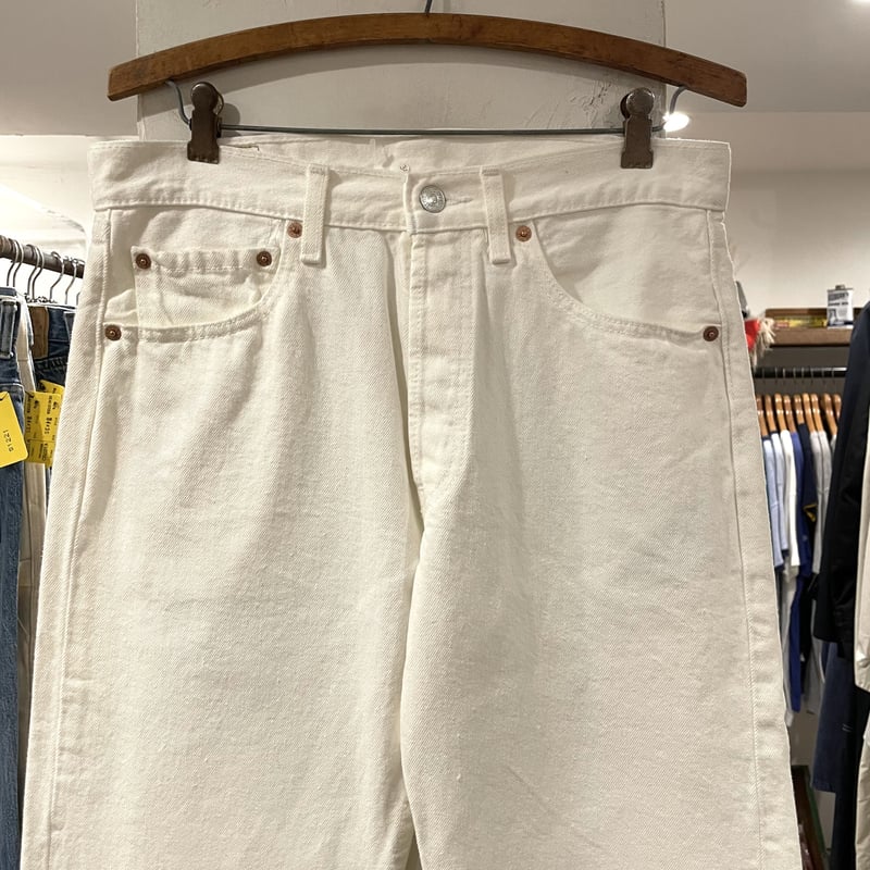 Levi's 501 90年代 リーバイス501 ホワイトデニムパンツ DEAD STOCK