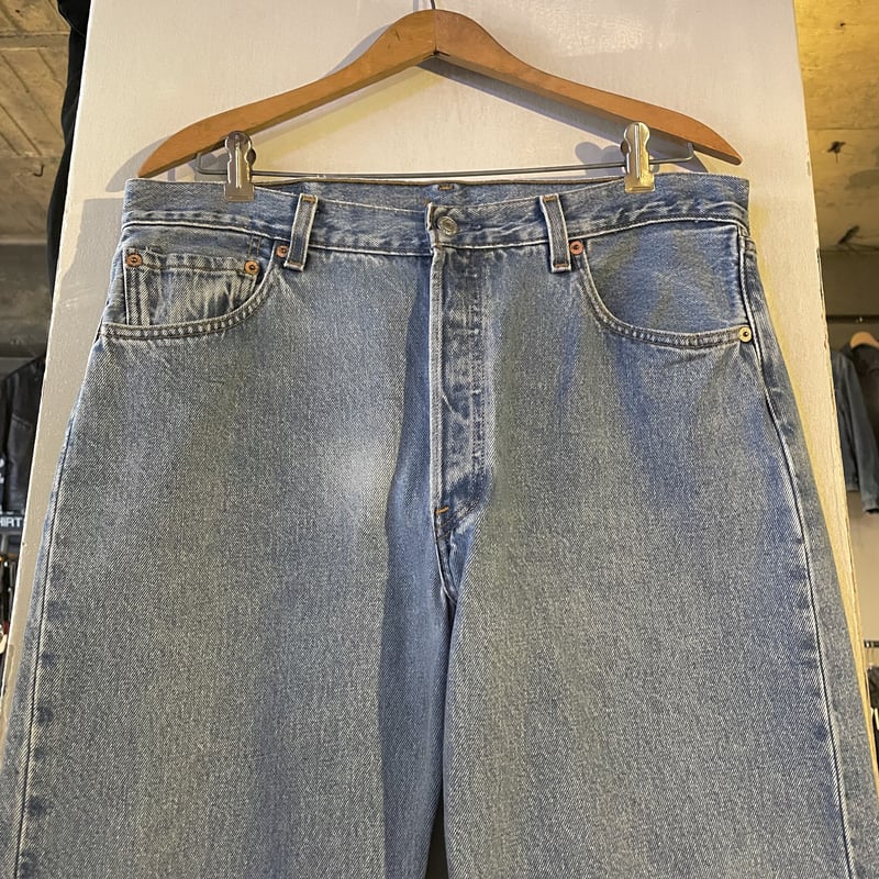 90s Levi's 501 0193 リーバイス デニムパンツ 34×31½ USA製 ボタ