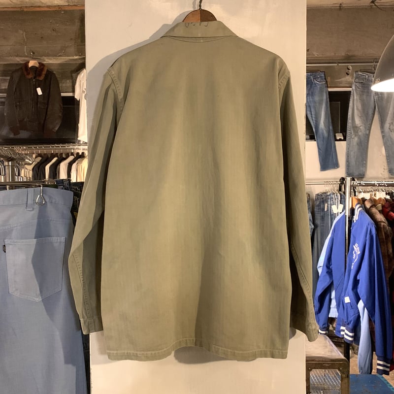 40s USMC P-44 HBT Jacket ヘリンボーンツイル ミリタリー 40s USMC P-44 HBT Jacket ヘリンボーンツイル ミリタリー