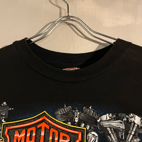 90s　HARLEY-DAVIDSON　S/S Tシャツ　ハーレーT　USA製　Size XL　©1992　(S4911)