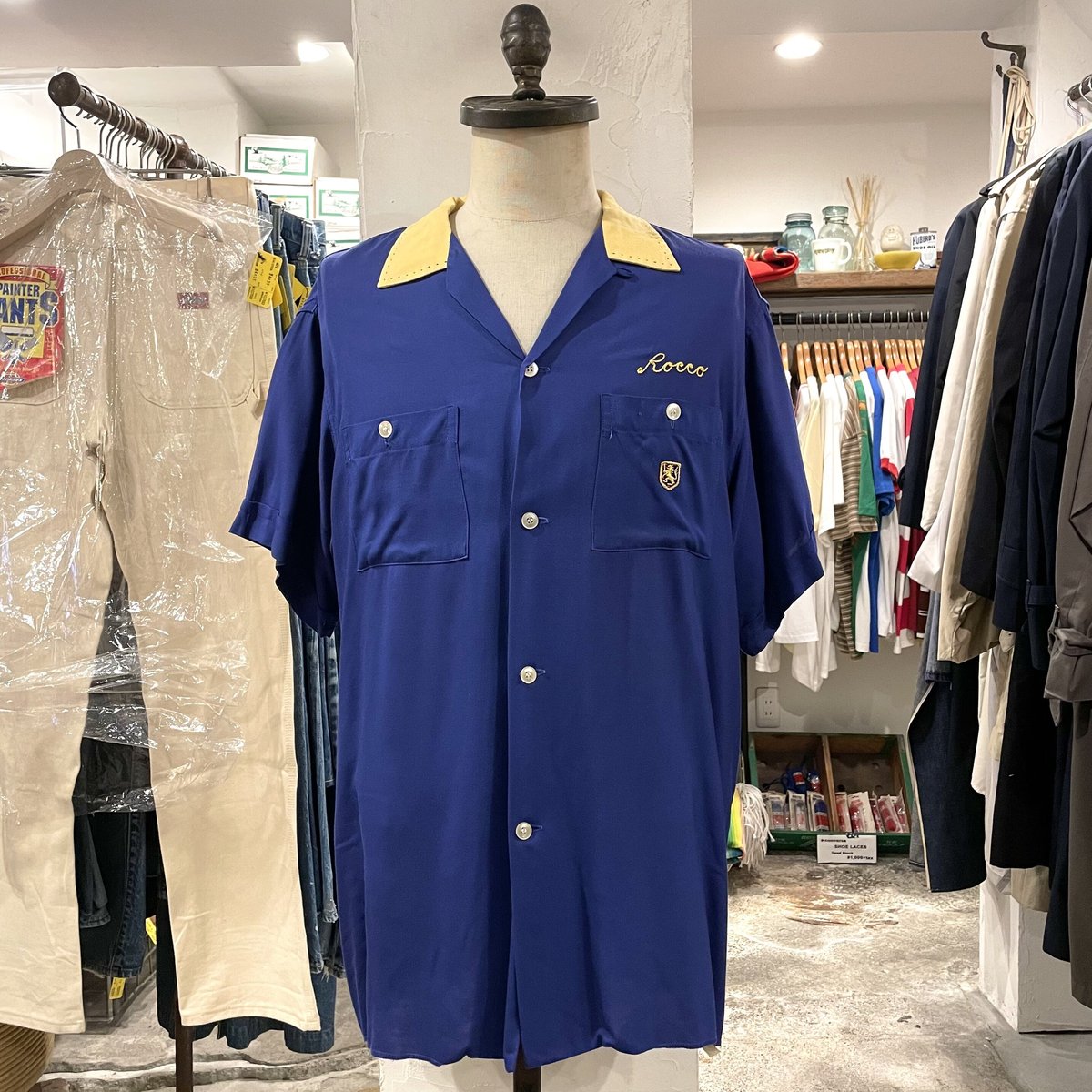 60s70s USA製 NATNAST！ボウリングシャツ 60s70s USA製 NATNAST！ボウリングシャツ 70s NAT NAST