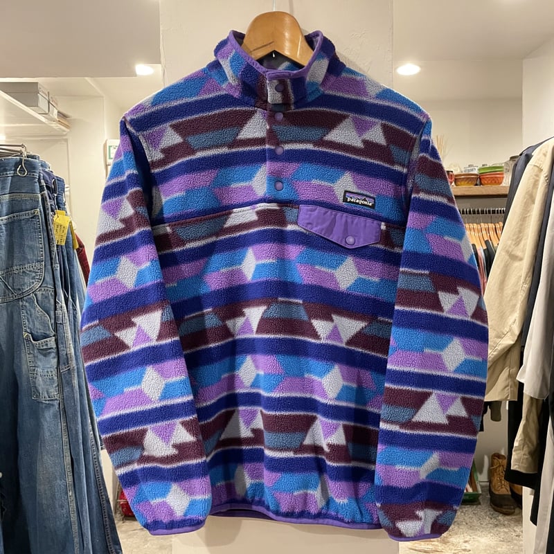 patagonia シンチラスナップT 総柄 レディースサイズ パタゴニア