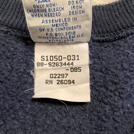 90s　Champion　リバースウィーブ　Reverse Weave　VAIL　ネイビー　刺繡タグ　チャンピオン　(S3848)