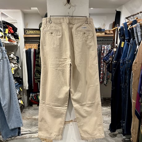 POLO by Ralph Lauren　チノパン　ポロチノ　ラルフローレン　タック入り　ベージュ　ANDREWPANT　(S3549)