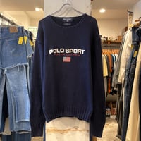 90s　POLO SPORT　コットンセーター　ポロスポーツ　ラルフローレン　(S1464)