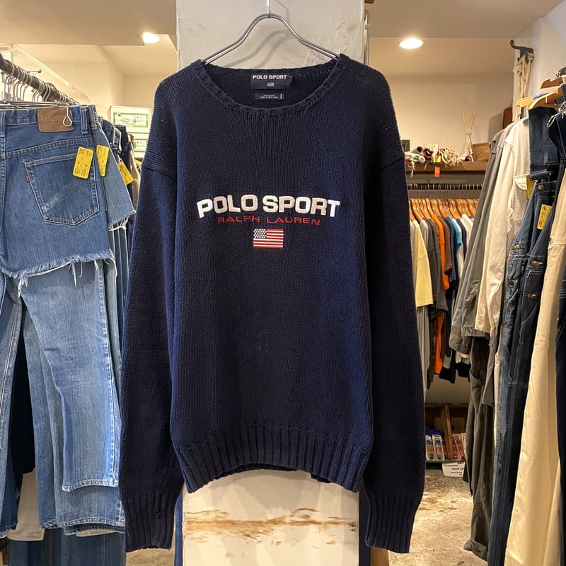 s POLO SPORT コットンセーター ポロスポーツ ラルフローレン S