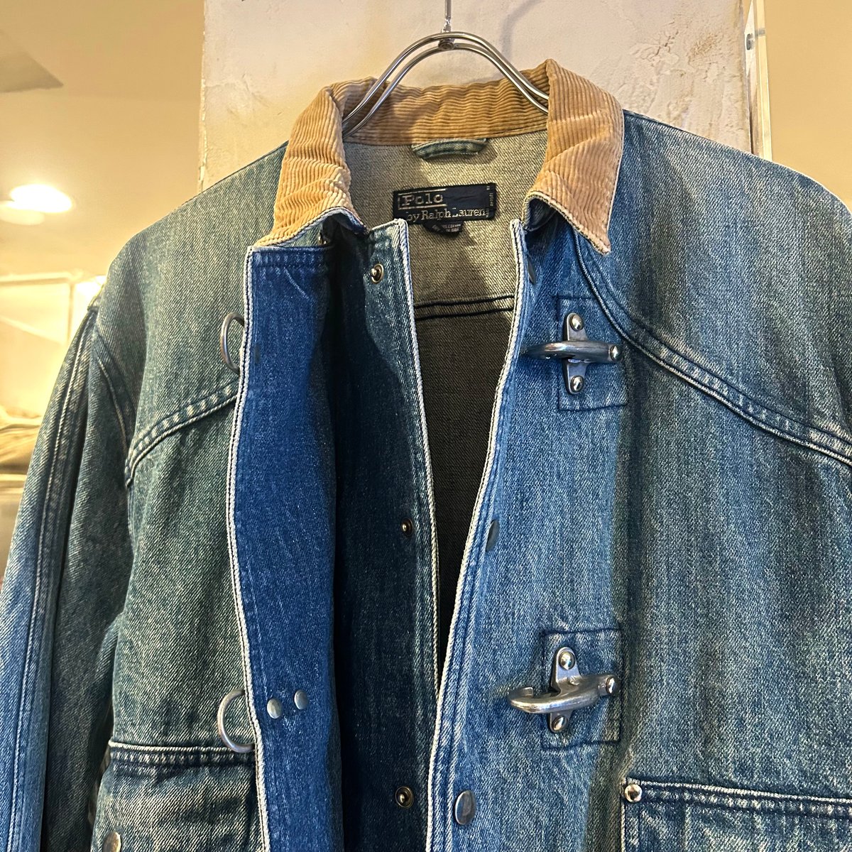 Polo by Ralph Lauren ファイヤーマンデニムジャケット ラルフ Polo by Ralph Lauren ファイヤーマンデニムジャケット ラルフ