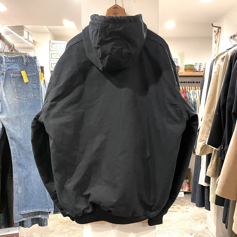 carhartt ダックアクティブジャケット 黒 XLサイズ ワーク carhartt ダックアクティブジャケット 黒 XLサイズ ワーク