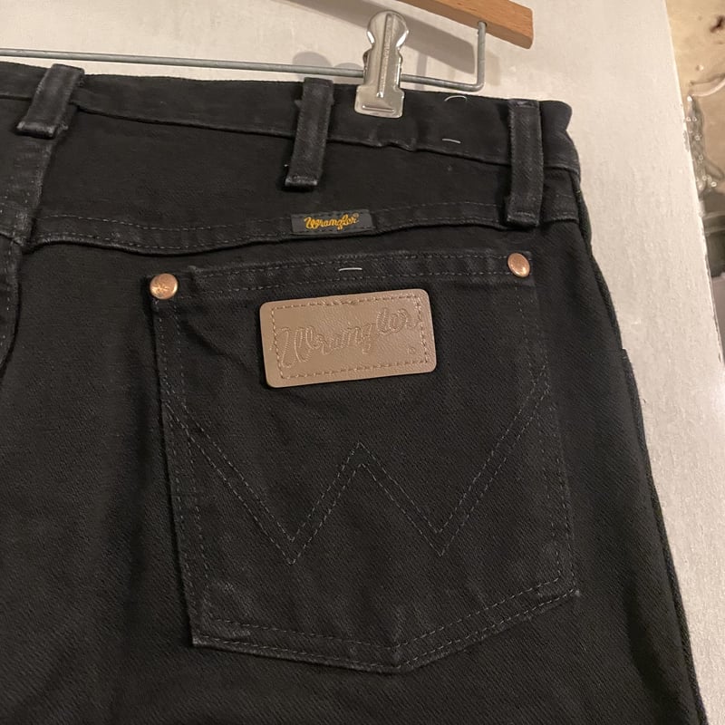Wrangler 13MWZWK ブラックデニム パンツ 32×35 ラングラー Wrangler 13MWZWK ブラックデニム パンツ 32×35 ラングラー