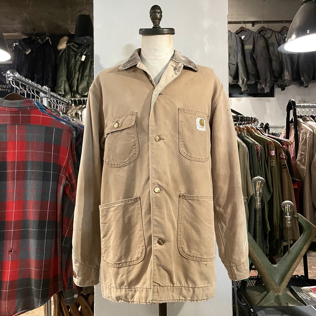 CARHART カーハート ダック　チョアコート　ブランケット裏地C52