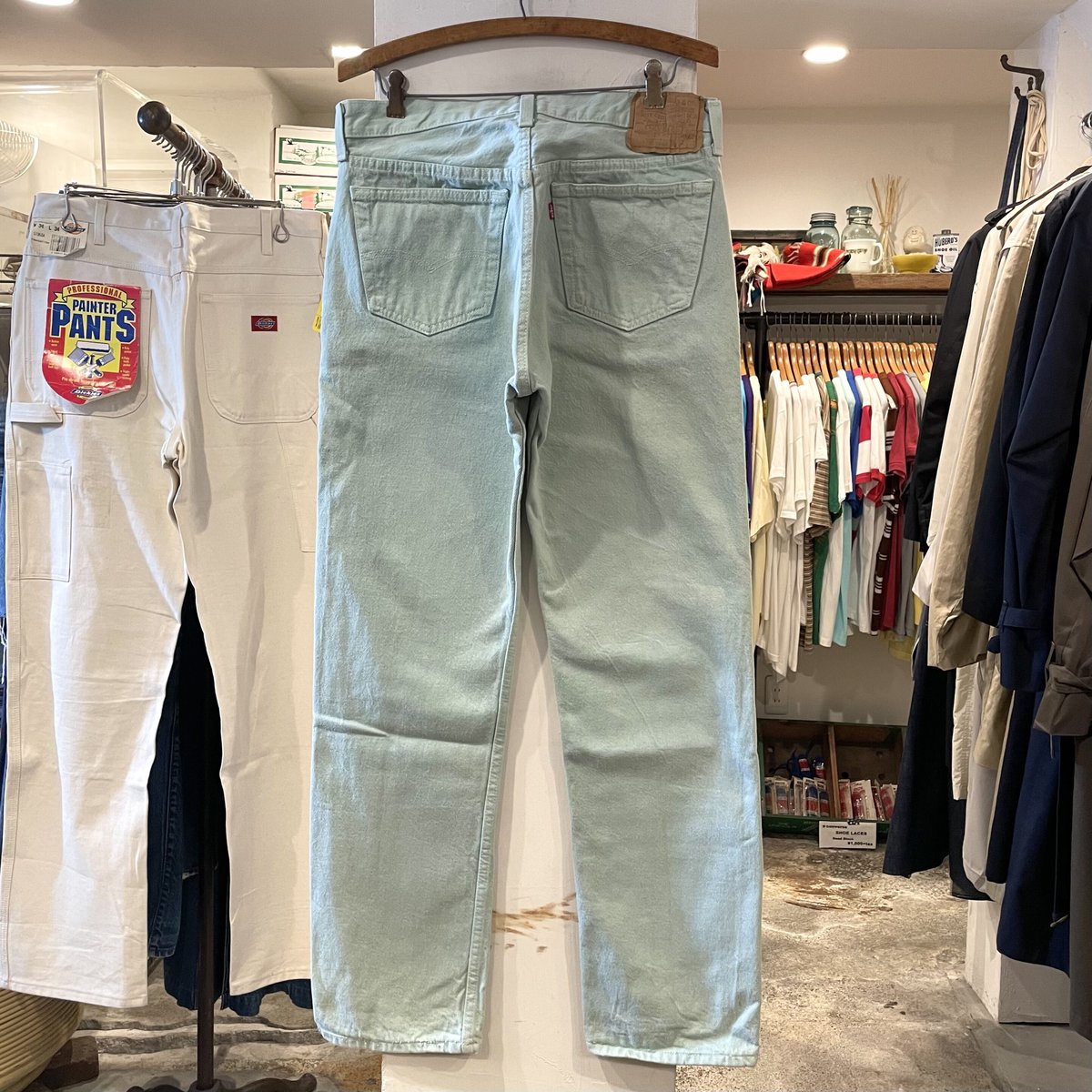 80s USA製 Levi's 501 後染め 赤 デニム W31 L32 80s USA製 Levi's 501 後染め 赤 デニム W31 L32 - メルカリ