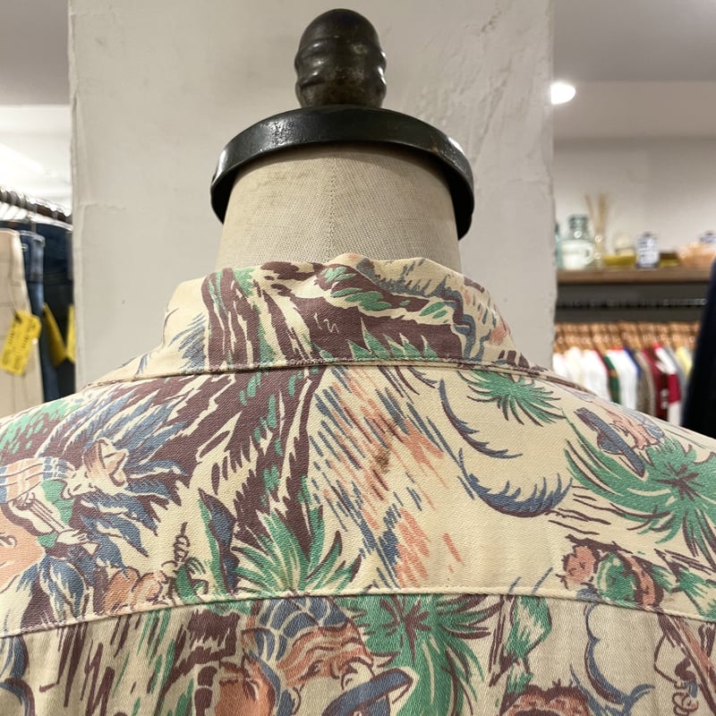 Roberts Men's Shop 40'sヴィンテージハワイアン Roberts Men´s Shop 40´sヴィンテージハワイアン