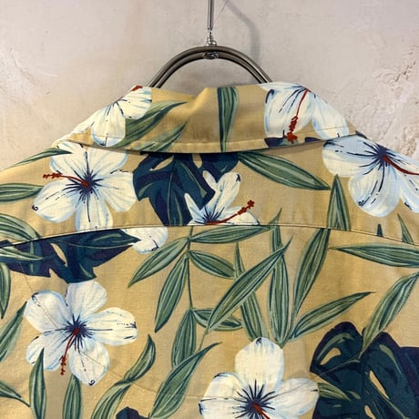 Polo by Ralph Lauren　S/S オープンカラーシャツ　CLAYTON　Size M　ポロ ラルフローレン　ハワイアンシャツ　(S5628)