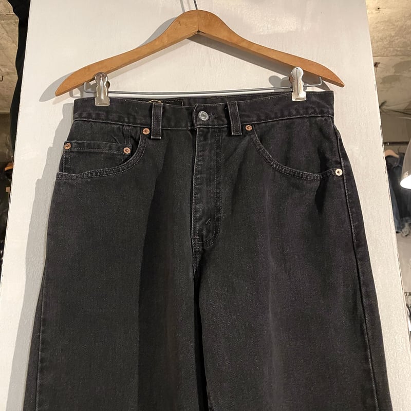 00s Levi's 505 0260 リーバイス ブラックデニムパンツ 30×31 00s Levi's 505 0260 リーバイス ブラックデニムパンツ 30×31