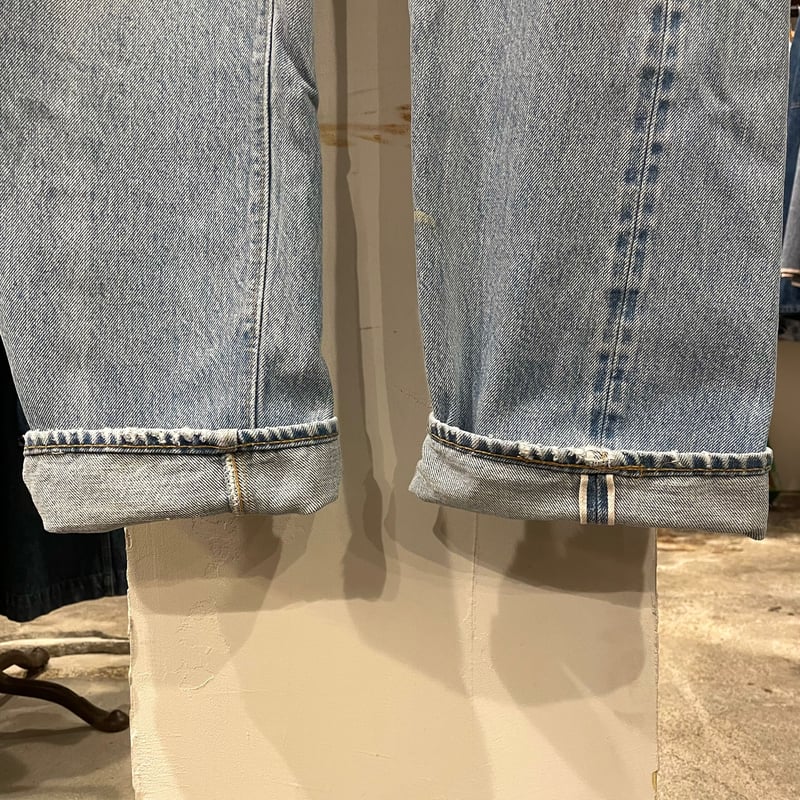 Levi's 501 66後期 バックポケット裏チェーンステッチ