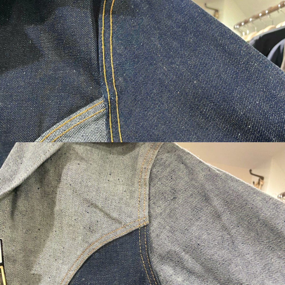 Lee 70s DEAD STOCK リバーシブル デニムジャケット リー (S0640 Lee 70s DEAD STOCK リバーシブル デニムジャケット リー (S0640
