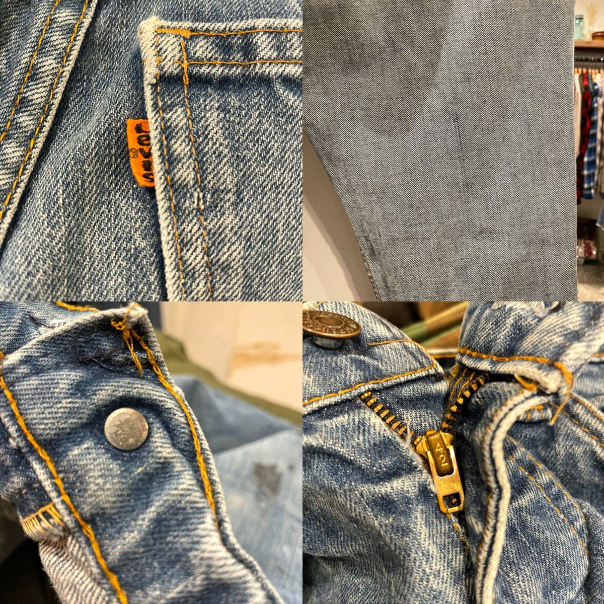 Levis 646 1979年 USA製 スモールe オレンジタブ ベルボトム Levis 646 1979年 USA製 スモールe オレンジタブ ベルボトム