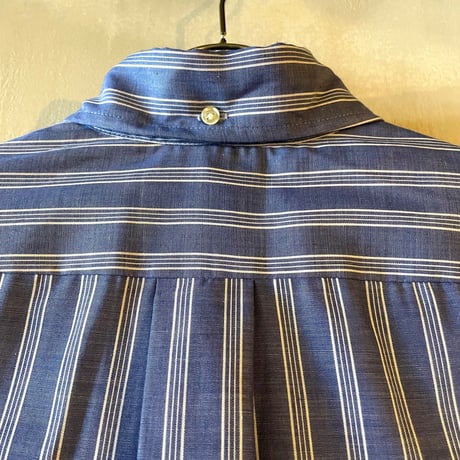 60s　TOWNCRAFT　Vintage Stripe Shirt　3点留めボタン　DEAD STOCK　Penneys　ヴィンテージシャツ　ストライプシャツ　(S2592)