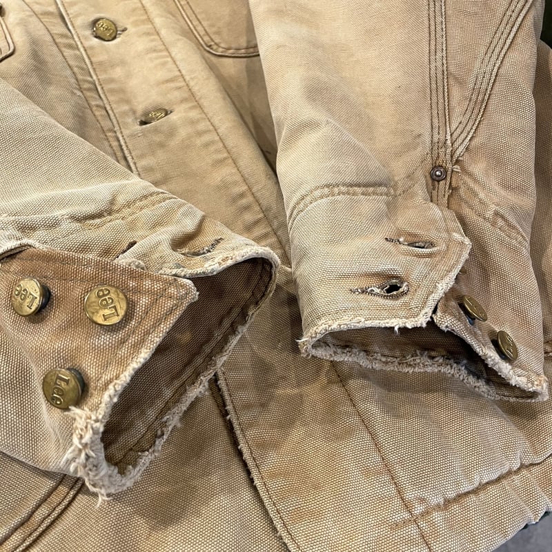 Lee 70s USA製 ダック地 カバーオール ブランケットライナー ユニオン