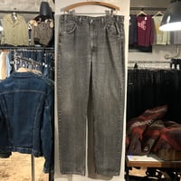 90s　Levi’s 505 先染め ブラックデニムパンツ　38×34　USA製　1995年　(S4628)