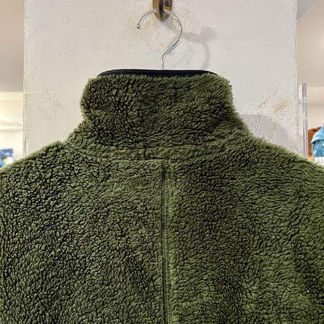 90s　Patagonia レトロカーディガン　パタゴニア　STYLE:25182S7　1997年製　ハンターグリーン　USA製　(S2845)