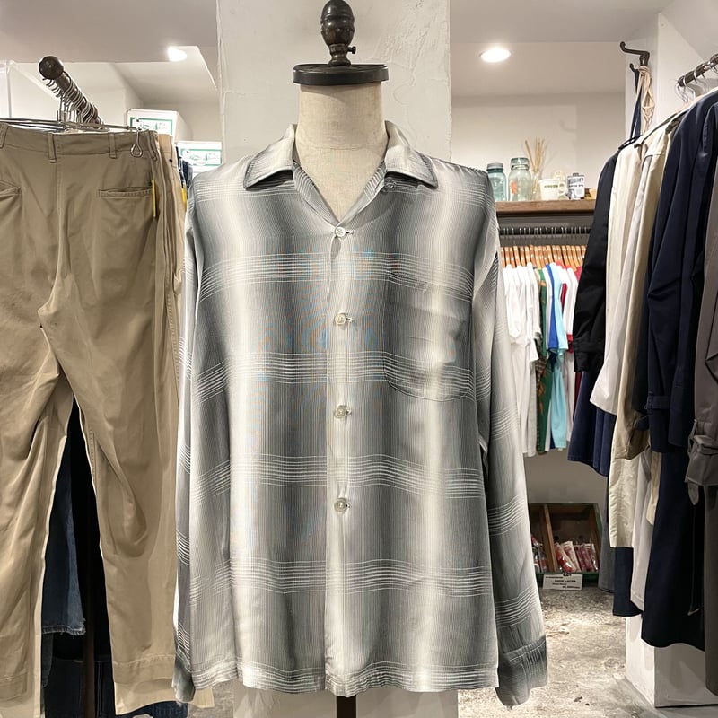 NATIONAL SHIRT SHOPS ヴィンテージレーヨンシャツ オープン NATIONAL SHIRT SHOPS ヴィンテージレーヨンシャツ オープン
