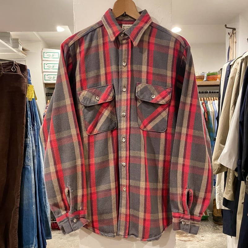 FIVE BROTHER 80s USA製 チェック柄 フランネルシャツ ファイブ