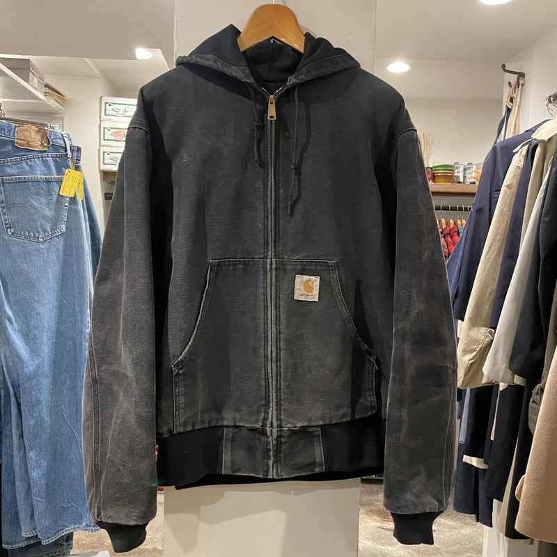Carhartt アクティブジャケット　L 正規品 黒 Carhartt カーハート Active Jacket アクティブジャケット col